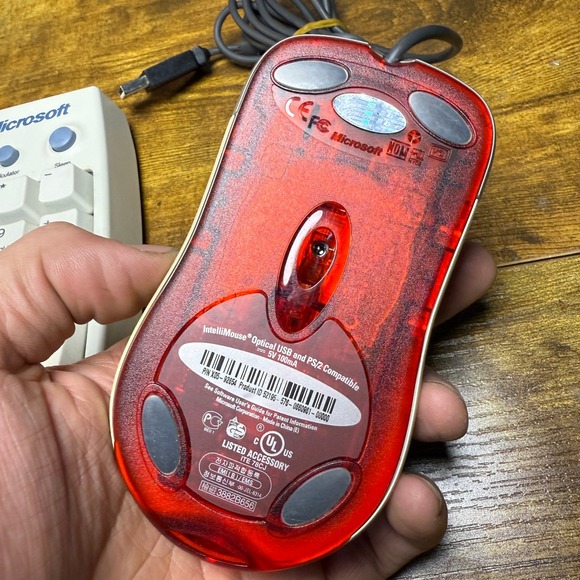 Microsoft Natural Keyboard Pro RT9401 & IntelliMouse Optical USB PS/2 Compatible - Picture 8 of 8